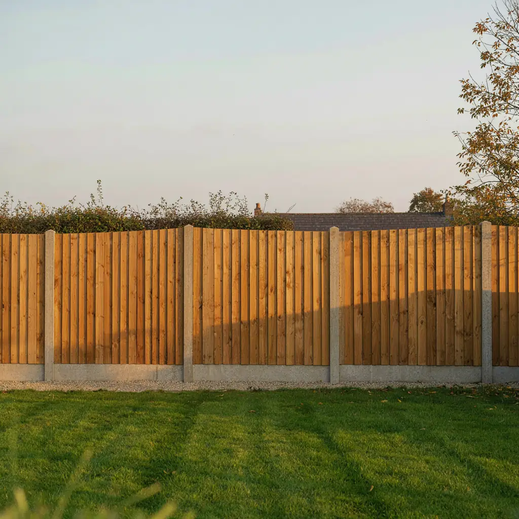 Featheredge fencing in Great Harwood